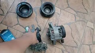 Corsa swap com alternador de Montana 