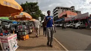 Спокойная пешеходная экскурсия по улицам города Кисии, Кения 🇰🇪, в 2026 году.
