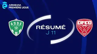 J11 : AS Saint-Etienne – Dijon FCO (0-1), le résumé