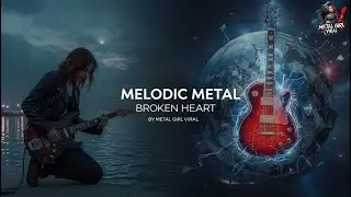 🎸 Melodic Heavy Metal Waves | Guitar Power for Calm & Concentration | Metal Girl Viral