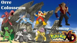 Pokemon XD Gale of Darkness Orre Colosseum Gonzap Set
