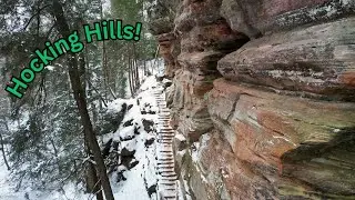 Winter Cabin in Hocking Hills, Ohio 
