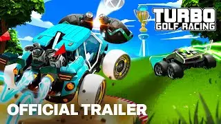 Turbo Golf Racing - Release Date Announcement Gameplay Trailer