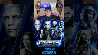 QUICK WWE SMACKDOWN PREVIEW and MATCH CARD 10/24/25 #wwe #smackdown #smackdownpreview #soto619