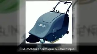 Balayeuse - RDV France - Tel&nbsp;: 01 39 09 43 60 - Balayeuse industrielle