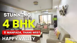 Stunning 4 BHK Flat For Sale In Happy Valley | Manpada, Thane | Easy Connectivity | Prime Location