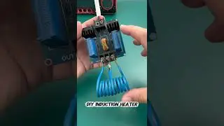 Diy Induction Heater Electronics Project #inductionheater #diyelectronics