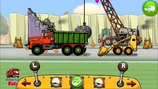 Garbage Truck Videos For Children l Dump Truck With Skid Loader l Garbage Trucks Rule