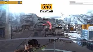 Headshot on Cover fire