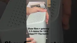 The truth| Shaw fibre + gateway 2.0| unboxing #shorts #shortvideos #how #howto