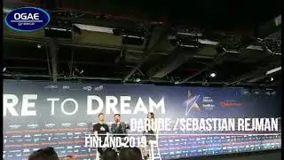 Finland Eurovision 2019 - Press Conference - OGAE GREECE