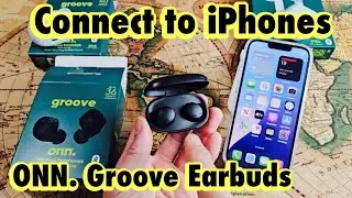 Наушники-вкладыши Onn. Groove: как подключить и создать пару с iPhone
