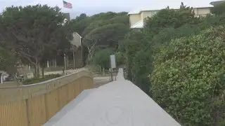 Several beach access walkways newly completed in Emerald Isle