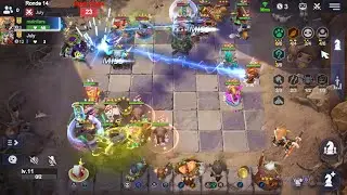 Auto Chess : 6 Beast - 4 Druid - 2 Pandaman - 4 Human - 3 Mage Synergy / @mainliars