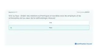 Vrai ou faux : &eacute;tablir des relations authentiques et durables avec les employ&eacute;s et les actionnaires