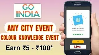 GPAY NEW EVENT IS LIVE|| GPAY GO INDIA OFFER|| RARE TICKETS 🎟