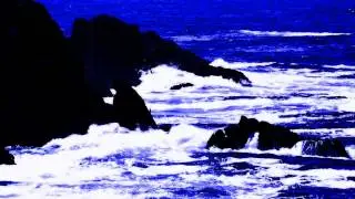Moodscape Spa Relaxation Video - Meditation on the color Indigo (Ocean Waves)