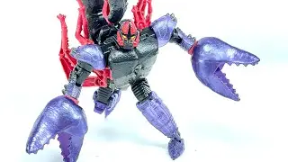 Transformers Legacy Scorponok Toy-Accurate Re-Color Chefatron Review