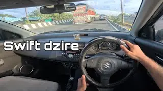 SWIFT Dzire | Acceleration+ ep2  | GoProhero12black | 4K | POV Test Drive  | VWM |  driving status