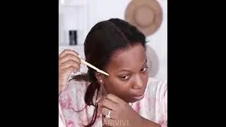 Hairvivi Wig Install with Mocha HD Lace & True-Scalp Tape | The Wig is Everything! 😍 #shorts