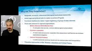 REGIONAL ORGANIZATIONS - Chapter 1 Summary