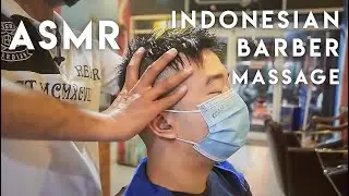 ASMR Relaxing Head & Face Barber Massage