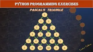 Pascal's Triangle in Python | Techietalkee