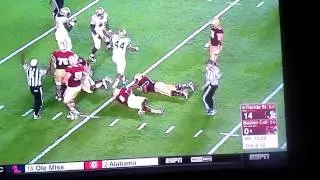 BC QB Tears up knee
