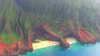 Flying Over Kauai