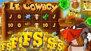 FIRST TRY INTO A 5 SCATTER!! MASSIVE HITS!! (LE COWBOY)