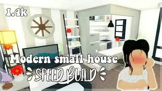 Modern Small House - speed build |adopt me|mariaella 2016