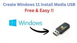 Как создать установочный носитель Windows 11 USB-флеш-накопитель &mdash; бесплатно и просто!!