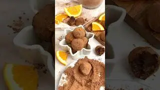 Easy Chocolate Orange Truffles (Only Five Ingredients)