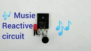How to make 🎶 music reactive Led i use BC 547 Transistor or mic