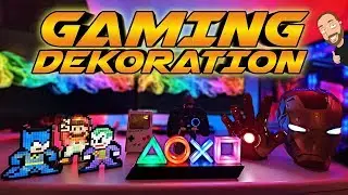 DIE BESTE GAMING DEKO | So versch&ouml;nert ihr eure Gaming Ecke !!!
