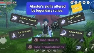 Alastor's skills altered by legendary runes Pass 1 | Epic Conquest 2