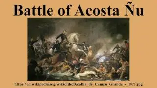 Battle of Acosta &Ntilde;u
