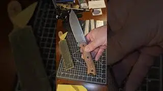 New Edge on My Kabar Becker BK16! #tsprof #becker #beltknife