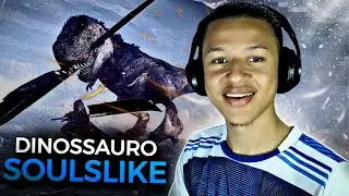 DINOBLADE | NOVO SOULSLIKE DE DINOSSAURO! REX BOSS PASSEI RAIVA | PT-BR 2025