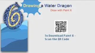 Water Dragon - (Draw with Paint X)