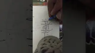 Beautiful signature #shorts #short #shortsfeed #signature #signaturestyle #art #calligraphy #artist