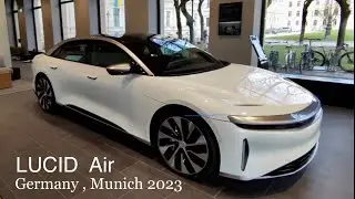 LUCID Air ( 1 ) Great Car, Location, Seals Team in Munich.