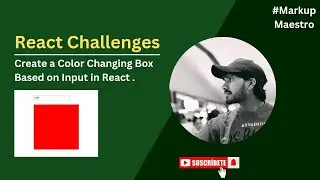 Create a Color Changing Box Based on Input in React