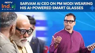 PM Modi News | Sarvam AI CEO Pratyush Kumar On PM Modi Wearing His AI-Powered Smart Glasses