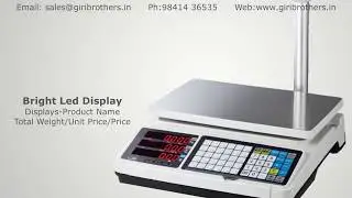 Weighing With Bill Printing scale or receipt Printing scale