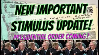 SECOND STIMULUS CHECK UPDATE [Thurs Sept 10] Executive Order? Skinny Bill Trump