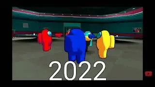 Evolution of Among us 2017-2022