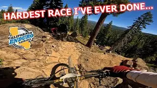 Racing the GNARLIEST MTB Enduro Race in California! DAY 1 CES North Star Mountain Bike DH