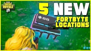 5 НОВЫХ локаций Fortbyte | Fortnite Сезон 9 Fortbyte #26, #91, #80, #88, #79