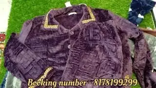 Winter nightsuits in welvet and soft fur very premium quality | JNV Fashion Fiesta |